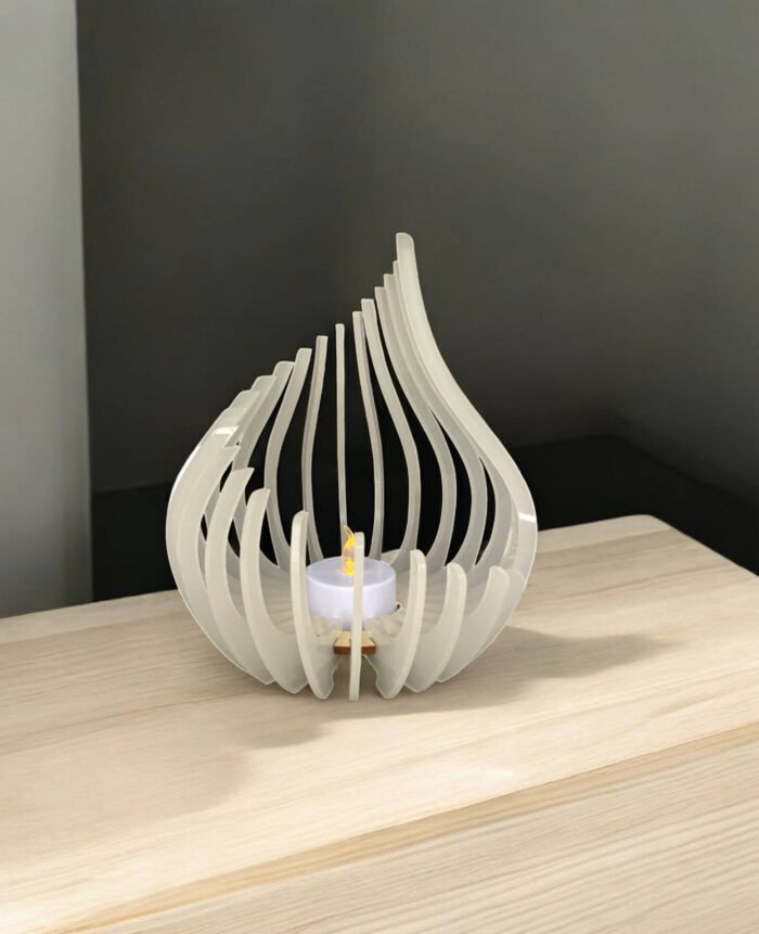 photophore spirale blanc phosphorescent